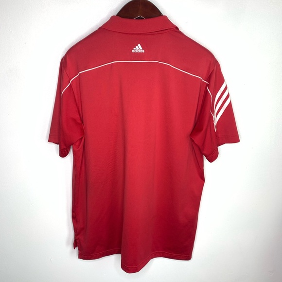 Adidas Clima Cool Striped Golf Lightweight Polo Lg - Picture 5 of 6